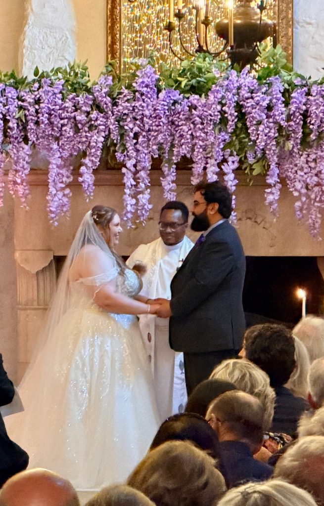 Photo of Mrs. Rubenstein's ceremony courtesy of Mrs. Rubenstein.